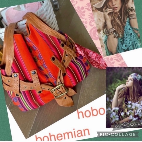 Anat Marin bohemian hippie shoulder hobo bag - Picture 16 of 16